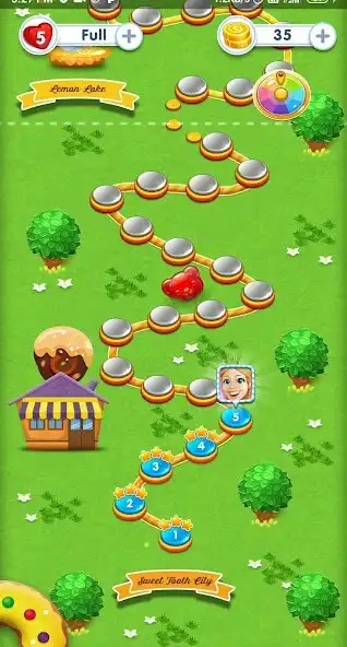 Play Sweet Candies : Match 3 Game as an online game Sweet Candies : Match 3 Game with UptoPlay