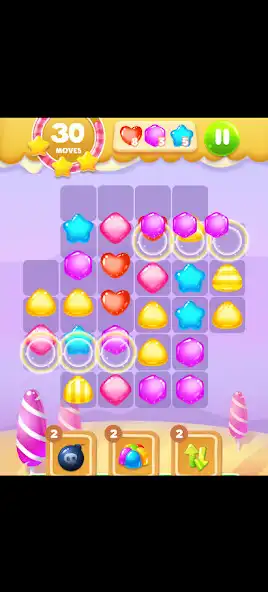 Play Sweet Candy Blast : Match 3 as an online game Sweet Candy Blast : Match 3 with UptoPlay