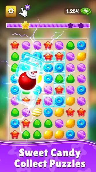 Play Sweet Candy : Collect Puzzles  and enjoy Sweet Candy : Collect Puzzles with UptoPlay