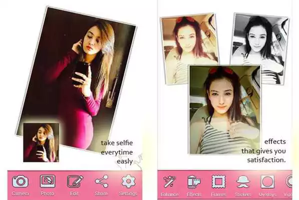Play Sweet Candy Face Camera