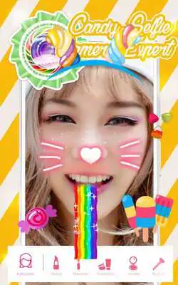 Play Sweet Candy-Selfie Camera Expert