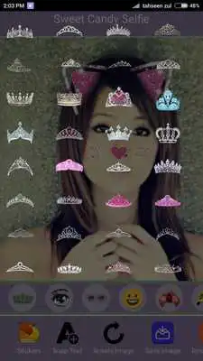 Play Sweet Candy Selfie