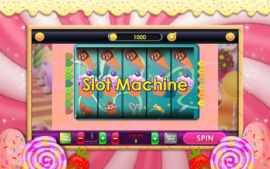 Play Sweet Candy Slot Machine as an online game Sweet Candy Slot Machine with UptoPlay