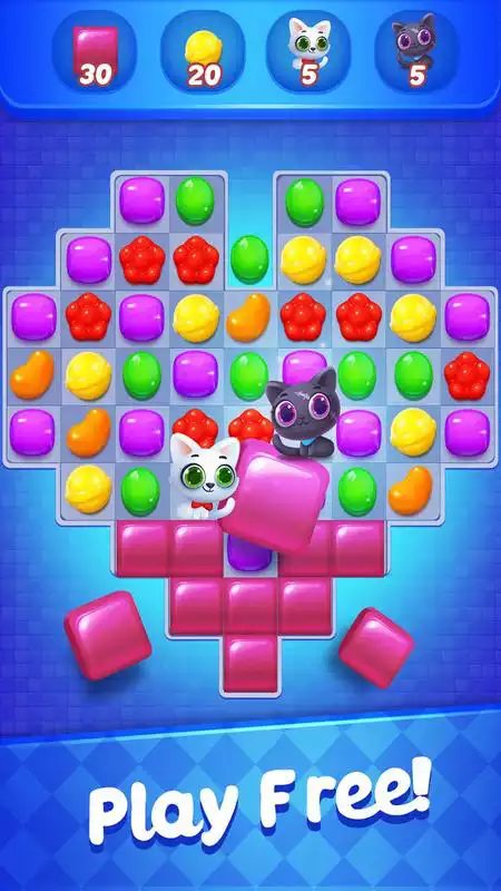 Play Sweet Candy Witch - Match 3 Puzzle Free Games