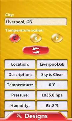 Play Sweet Clock Weather Widget