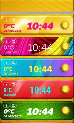 Play Sweet Clock Weather Widget
