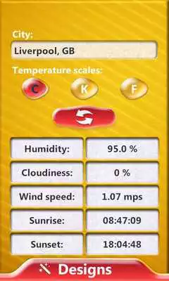 Play Sweet Clock Weather Widget
