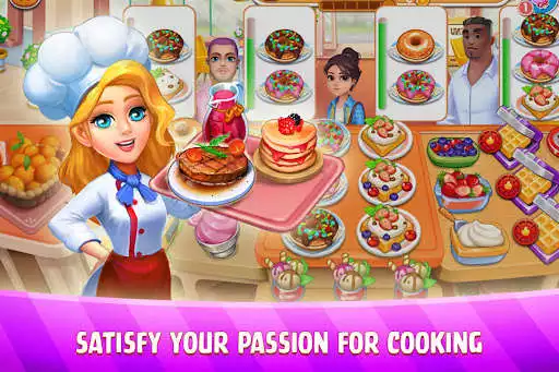Play Sweet Cooking: Craze Kitchen as an online game Sweet Cooking: Craze Kitchen with UptoPlay