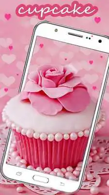 Play Sweet Cupcake Live Wallpaper