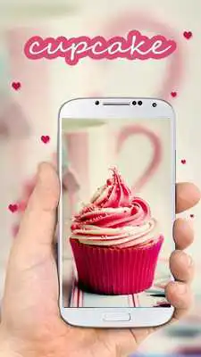 Play Sweet Cupcake Live Wallpaper