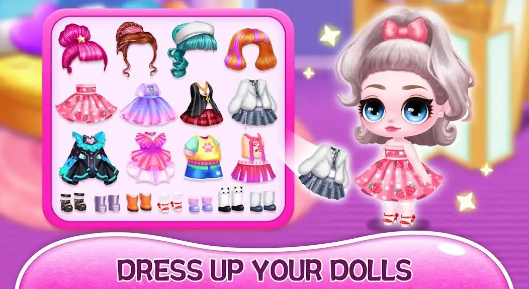 Play Sweet Dolls：Dress Up Games as an online game Sweet Dolls：Dress Up Games with UptoPlay