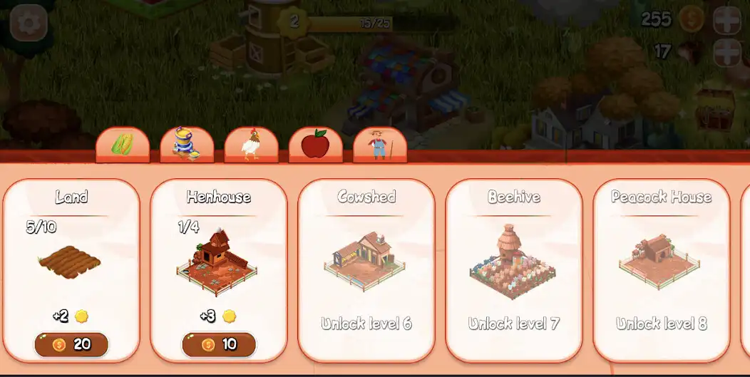 Play Sweet Farm - Idle Farming Game as an online game Sweet Farm - Idle Farming Game with UptoPlay