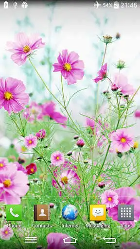 Play Sweet Flowers Live Wallpaper