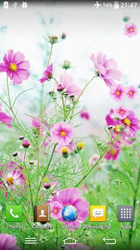 Play Sweet Flowers Live Wallpaper