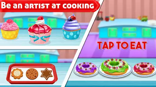Play Sweet Food Bakery Kitchen as an online game Sweet Food Bakery Kitchen with UptoPlay