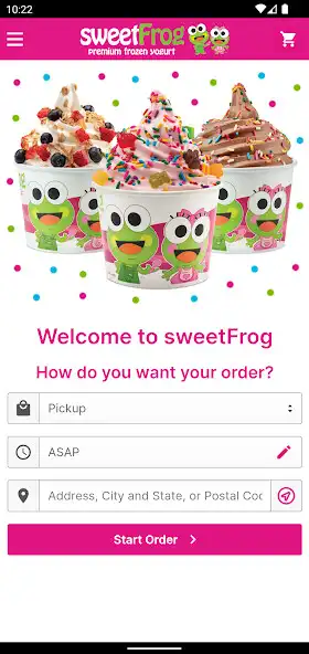 Play sweetFrog®  and enjoy sweetFrog® with UptoPlay