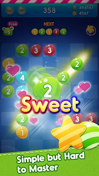 Play Sweet Hug - Addictive and Brain-teasing Merge Game as an online game Sweet Hug - Addictive and Brain-teasing Merge Game with UptoPlay
