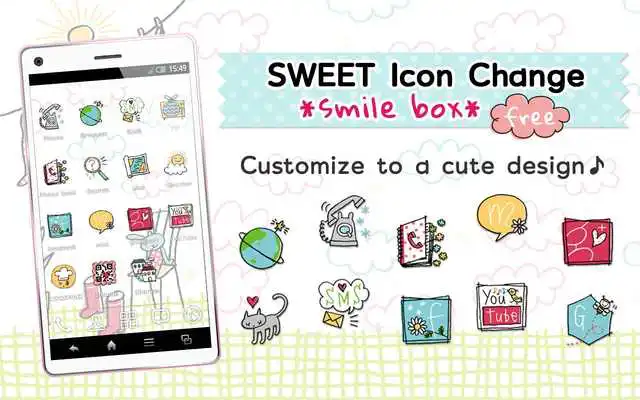 Play SWEET IconChange smilebox free