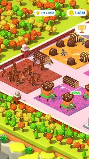 Play Sweet idle: Candy farm tycoon  and enjoy Sweet idle: Candy farm tycoon with UptoPlay