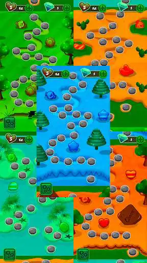 Play Sweet Jelly Garden Fever as an online game Sweet Jelly Garden Fever with UptoPlay