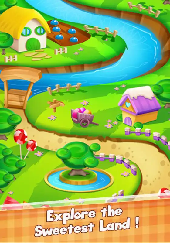 Play SweetLand Saga