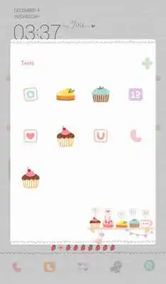 Play Sweet love Dodol Theme