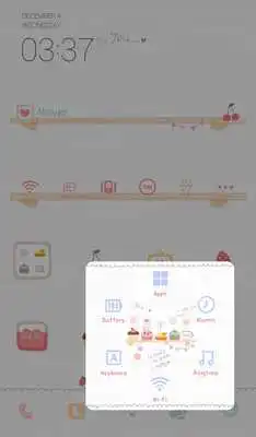 Play Sweet love Dodol Theme