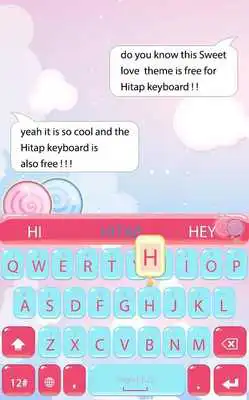 Play Sweet love for HiTap Keyboard