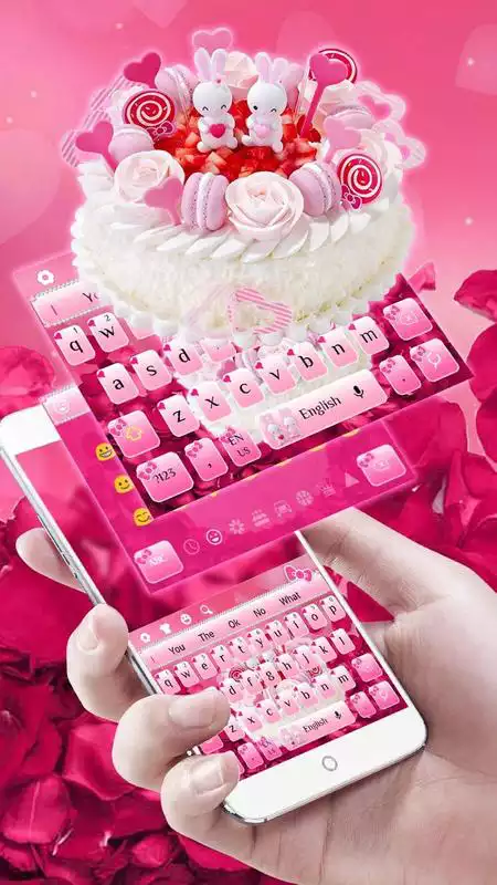 Play Sweet Ma Caron Cake Keyboard Theme