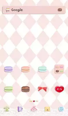 Play sweet macaron dodol theme Play sweet macaron dodol theme