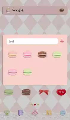 Play sweet macaron dodol theme Play sweet macaron dodol theme