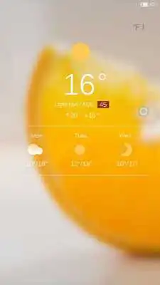 Play Sweet Orange Locker theme Play Sweet Orange Locker theme