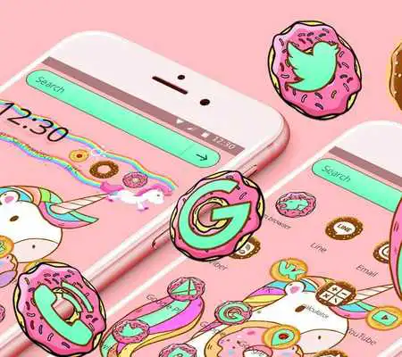 Play Sweet Pink Unicorn Theme