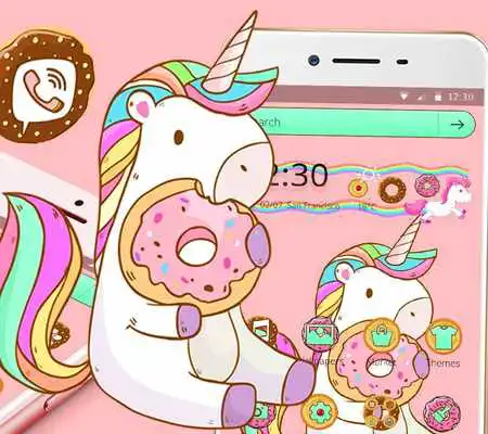 Play Sweet Pink Unicorn Theme
