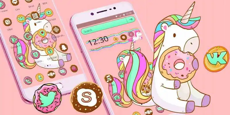 Play Sweet Pink Unicorn Theme