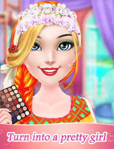 Play Sweet Princess Makeup Salon Games For Girls  and enjoy Sweet Princess Makeup Salon Games For Girls with UptoPlay