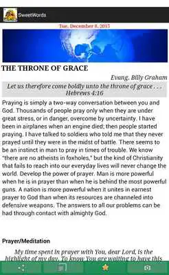 Play SweetWords - Devotional