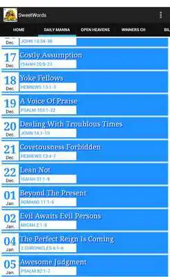 Play SweetWords - Devotional