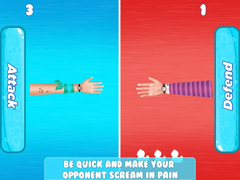 Play Sweltering Hands: Double Player Red Hot Hands Slap as an online game Sweltering Hands: Double Player Red Hot Hands Slap with UptoPlay
