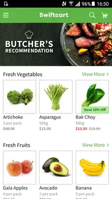 Play Swiftcart - Grocery Experience