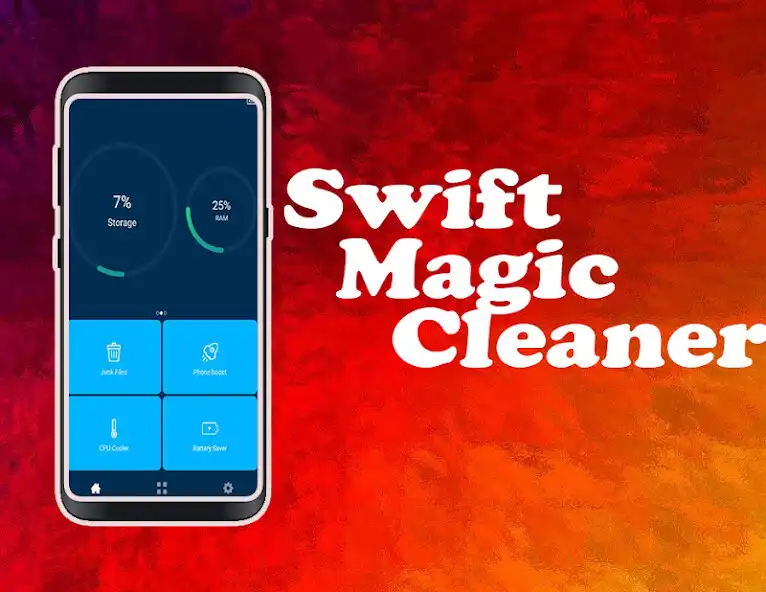 Play Swift Magic Cleaner - Phone Cleaner and AppLock  and enjoy Swift Magic Cleaner - Phone Cleaner and AppLock with UptoPlay