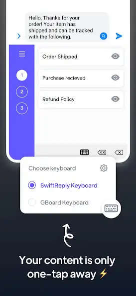 Play SwiftReply  and enjoy SwiftReply with UptoPlay