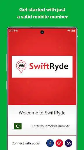 Play SwiftRyde - Passenger as an online game SwiftRyde - Passenger with UptoPlay