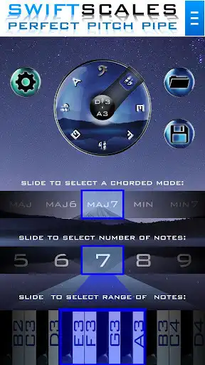 Play SWIFTSCALES Perfect Pitch Pipe as an online game SWIFTSCALES Perfect Pitch Pipe with UptoPlay