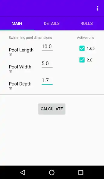 Play Swimming pool liner calculator  and enjoy Swimming pool liner calculator with UptoPlay