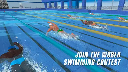 Play Swimming Pool Race as an online game Swimming Pool Race with UptoPlay