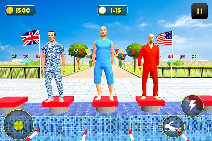 Play Swimming Pool Rush Water Race  and enjoy Swimming Pool Rush Water Race with UptoPlay