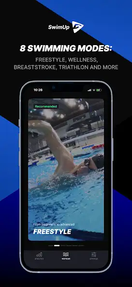 Play SwimUp - Swimming Training as an online game SwimUp - Swimming Training with UptoPlay