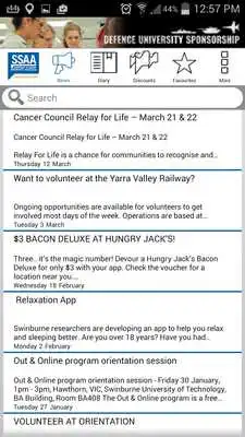 Play Swinburne Student Diary