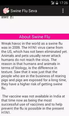 Play SWINE FLU SEVA